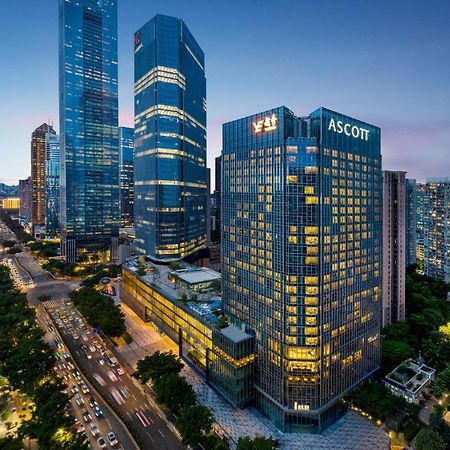 Апартаменты Ascott Icc Гуанчжоу Экстерьер фото