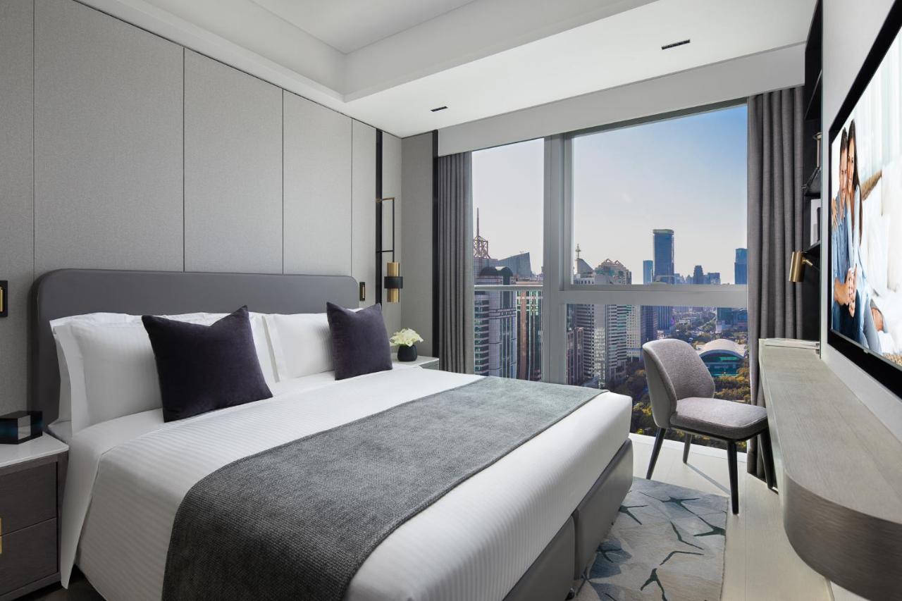 Апартаменты Ascott Icc Гуанчжоу Экстерьер фото