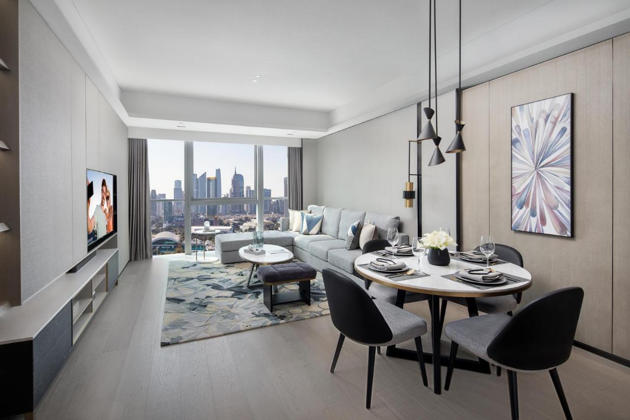 Апартаменты Ascott Icc Гуанчжоу Экстерьер фото
