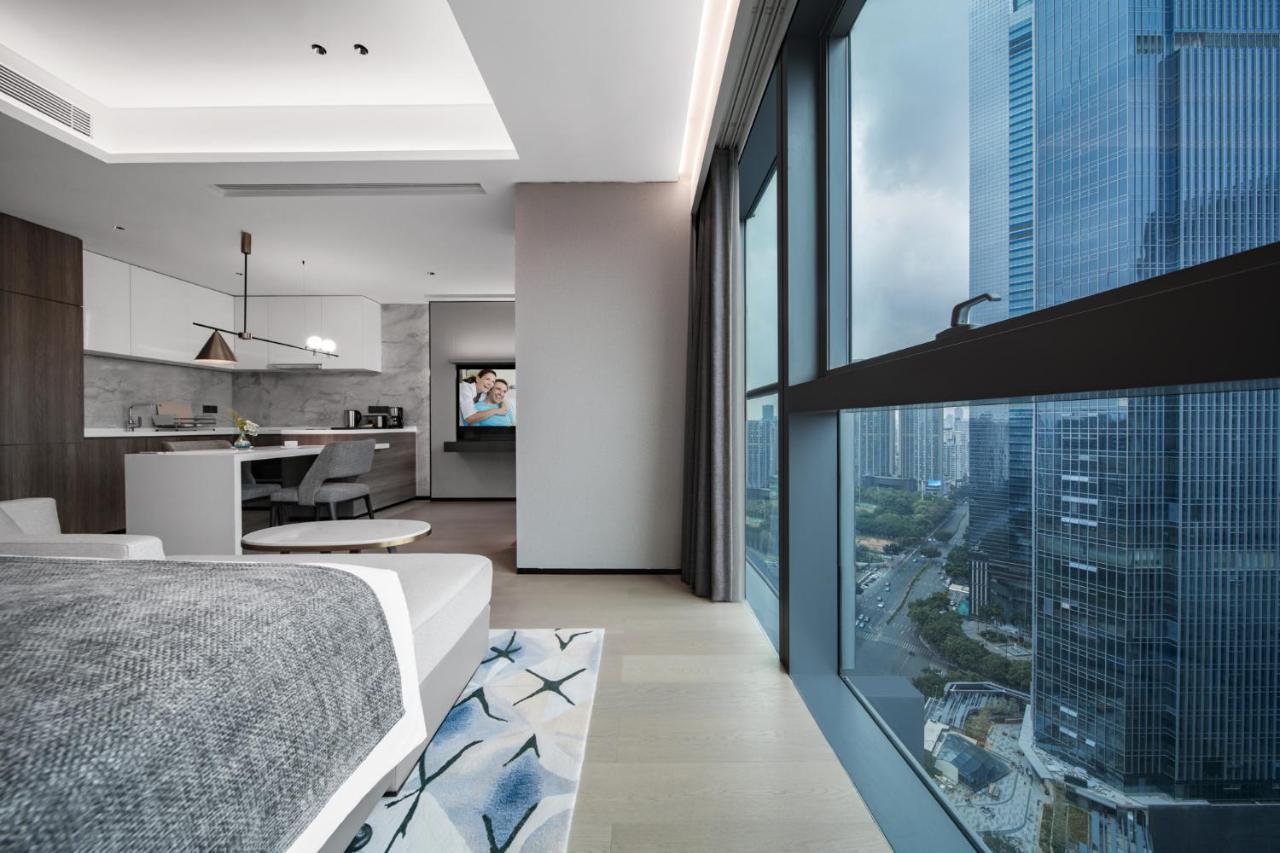 Апартаменты Ascott Icc Гуанчжоу Экстерьер фото