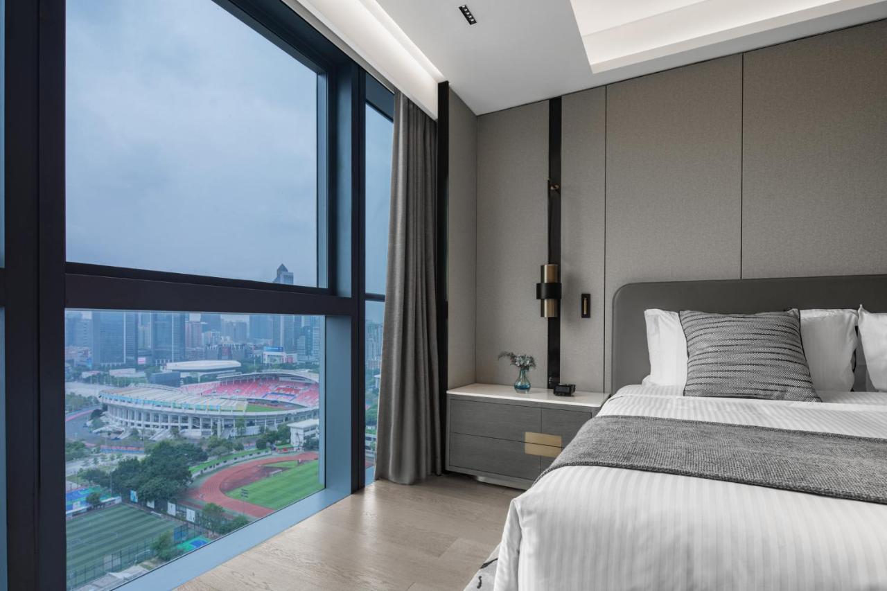 Апартаменты Ascott Icc Гуанчжоу Экстерьер фото