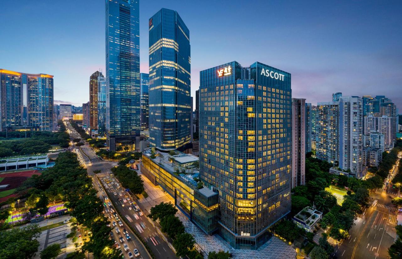 Апартаменты Ascott Icc Гуанчжоу Экстерьер фото