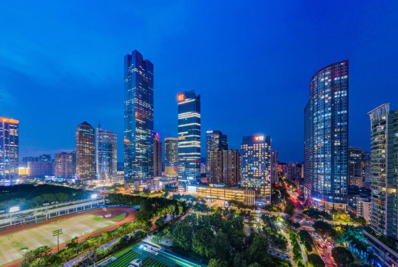 Апартаменты Ascott Icc Гуанчжоу Экстерьер фото